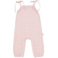Tropical Ties Pants Romper, Ocean Grid