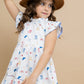 Western Ruffle Dress