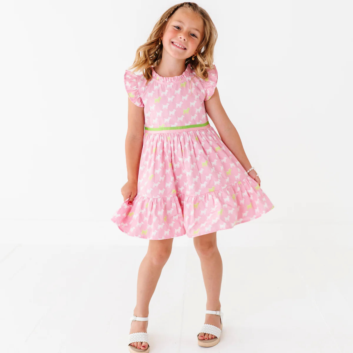 Ruffle Dress, Puppies