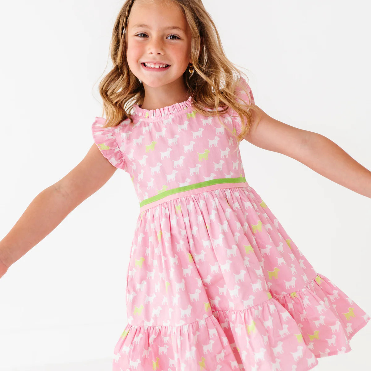 Ruffle Dress, Puppies