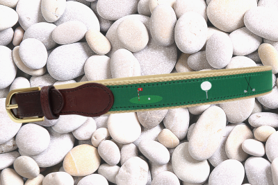 Golf Belt, Forest Green