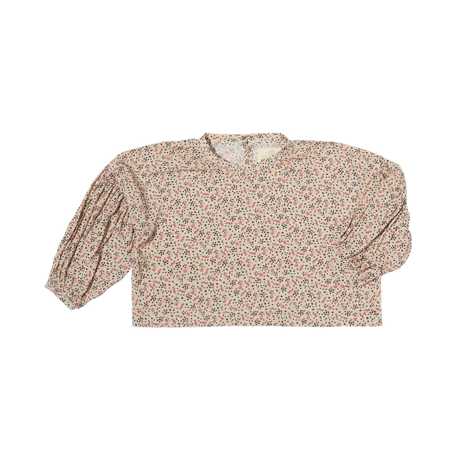 Hannah Blouse, Ivory Floral