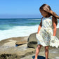 Nina Dress, Blue Meadow Flowers