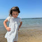 Avery Dress, Navy Sprig