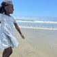 Avery Dress, Navy Sprig