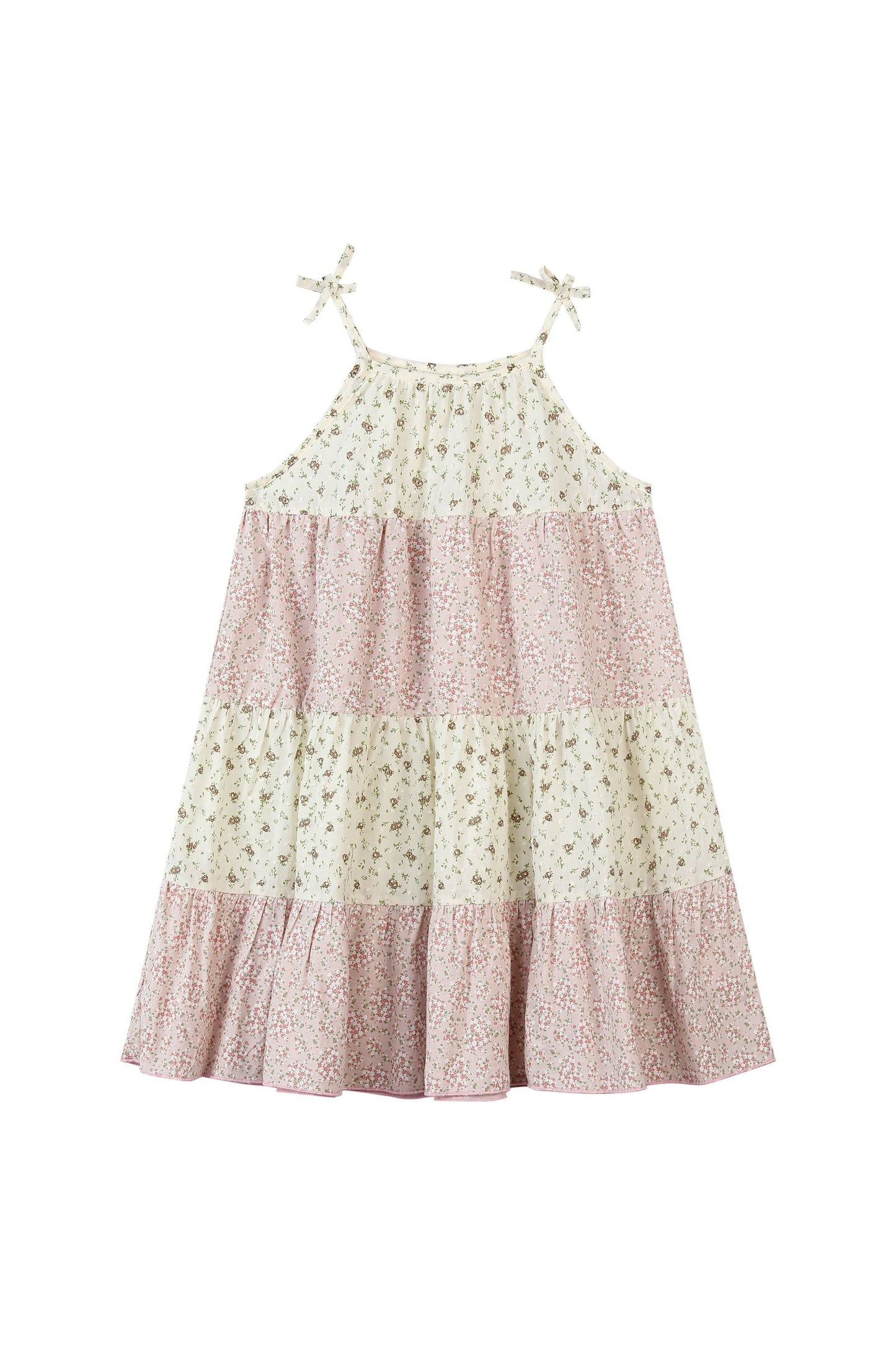 Kit Dress, Pink Mixed Floral