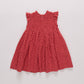 Stevie Dress, Red Mini Hearts
