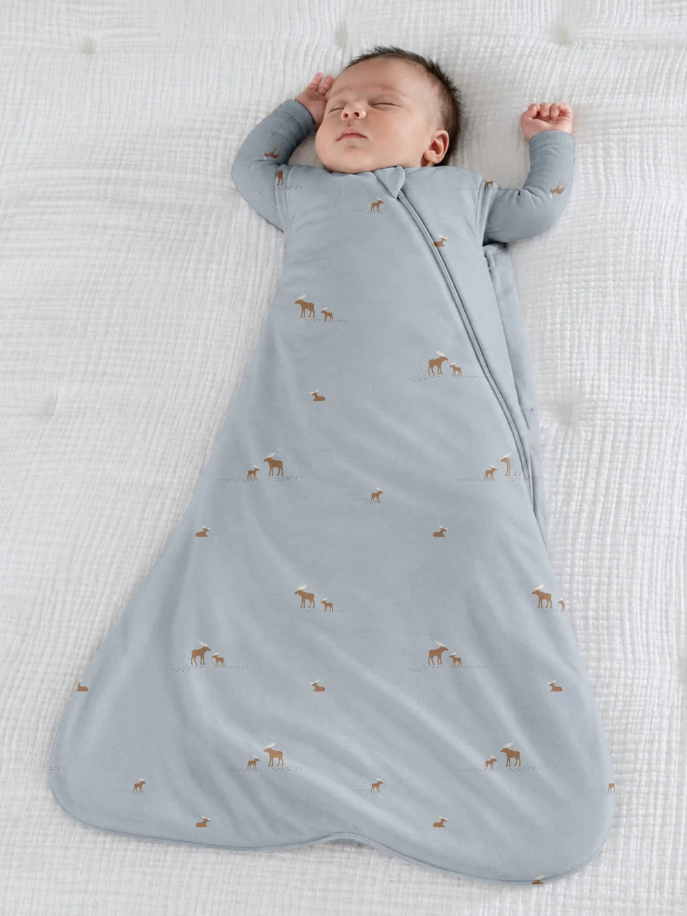 Swaddle Sleep Sack, Moose, 1.0 Tog