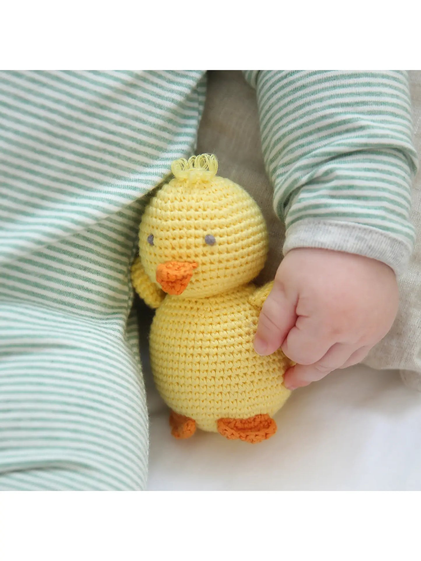 Crochet Charly Chick Rattle Toy