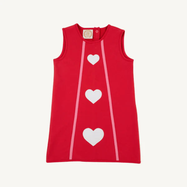 Annie Apron Dress, Richmond Red