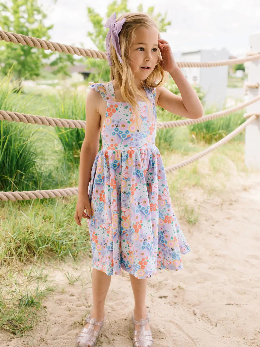 Rosita Dress in Butterfly Dream