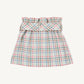 Beasley Bow Skirt, Woven Yarn Manalapan Plaid
