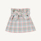 Beasley Bow Skirt, Woven Yarn Manalapan Plaid