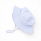 Blue Seersucker Bucket Hat