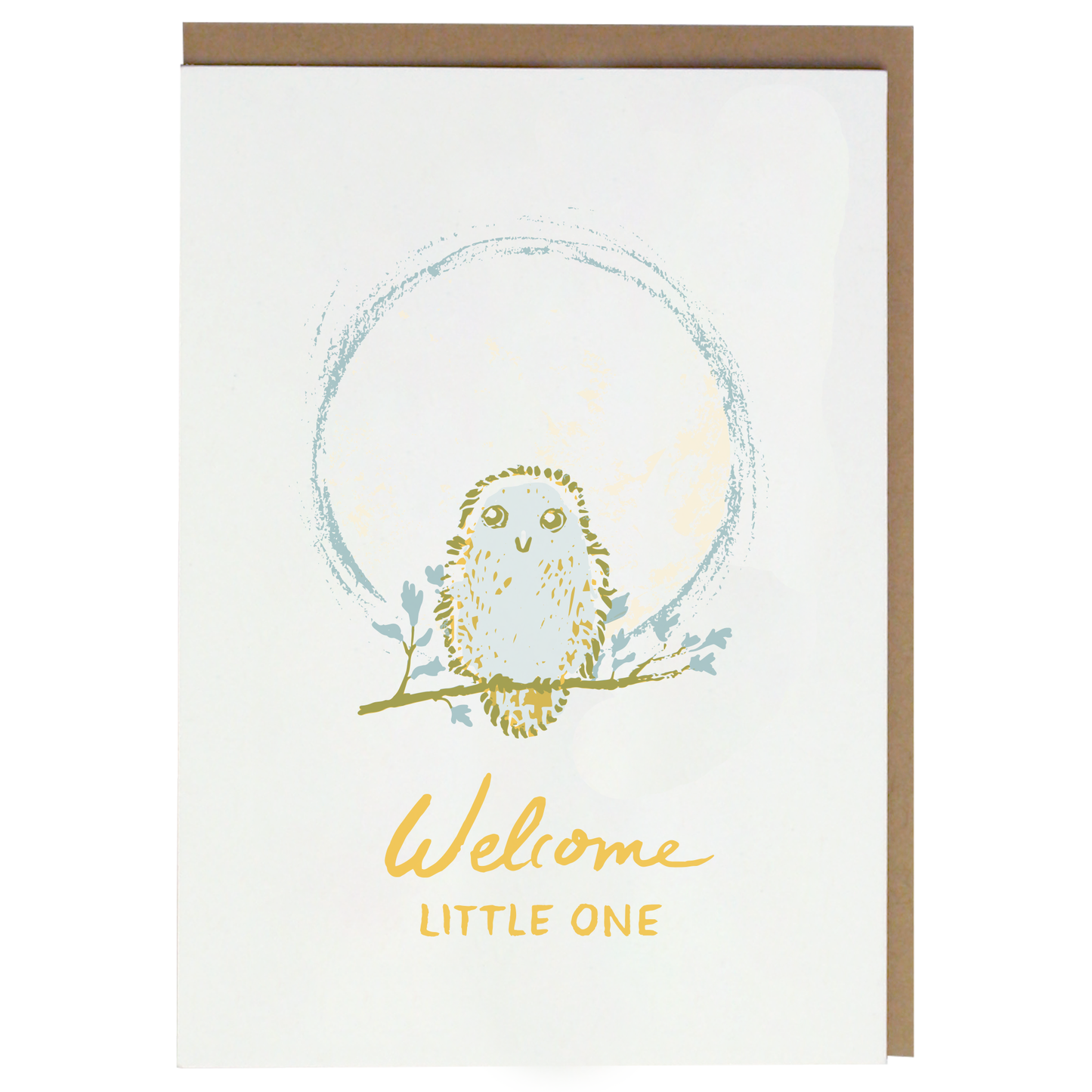 Little Owl Baby Card