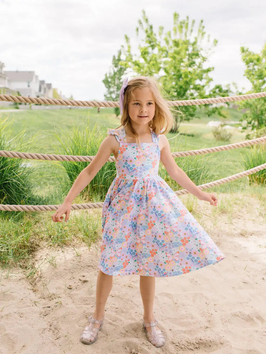 Rosita Dress in Butterfly Dream