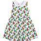 Sailboat Print Twirl Dress