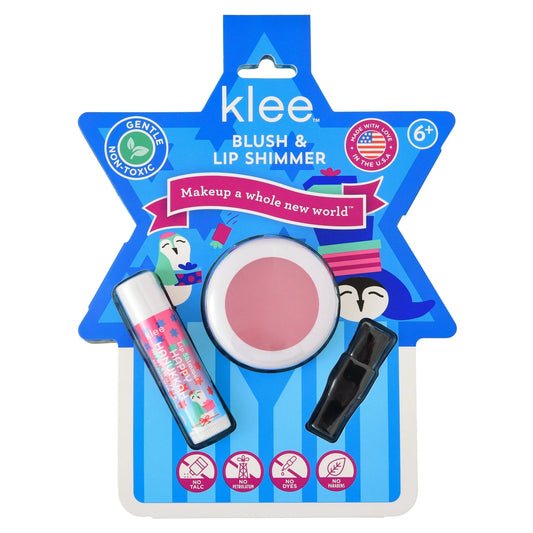 Hanukkah Blush and Lip Shimmer Set, Candlelight Glow