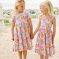 Rosita Dress in Pink Flowers