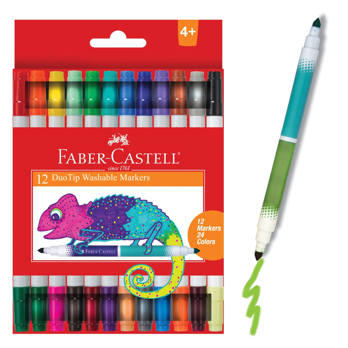 12 ct DuoTip Washable Markers
