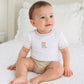 Darling Cowboy Boot Diaper Cover Set, Ivory