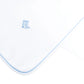 Darling Cowboy Boots Receiving Blanket, Light Blue
