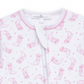 Darling Cowboy Boots Ruffle Zip Footie, Pink