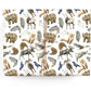 Mountain Animals Gift Wrap Roll