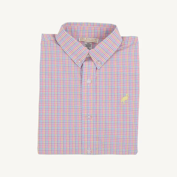 Dean's List Dress Shirt, Woodstock Park Plaid