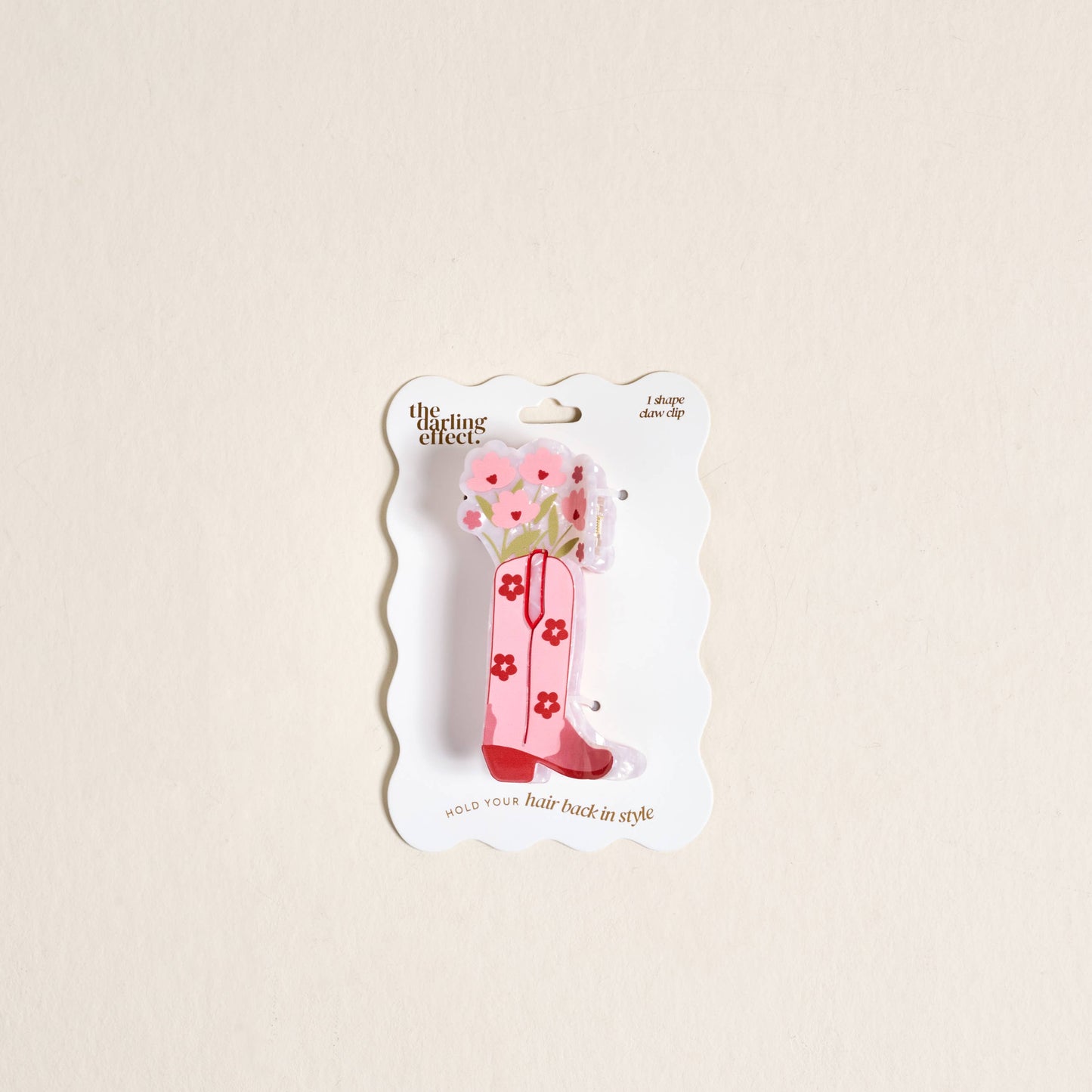 Shape Up Claw Clip–Cowgirl Boot