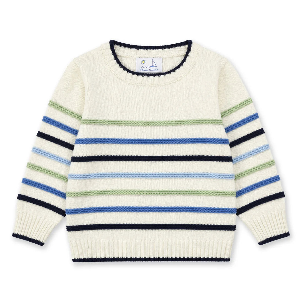 Sweater w/Raised Stripes