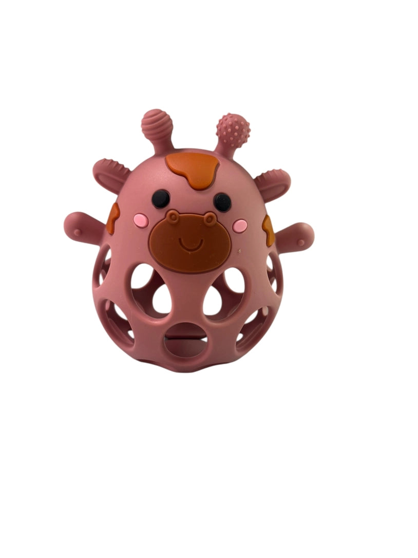 3D Silicone Funny Giraffe Teether