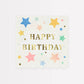 Happy Birthday Stars Napkins