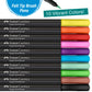 Black Edition Felt Tip Brush Pens 10ct