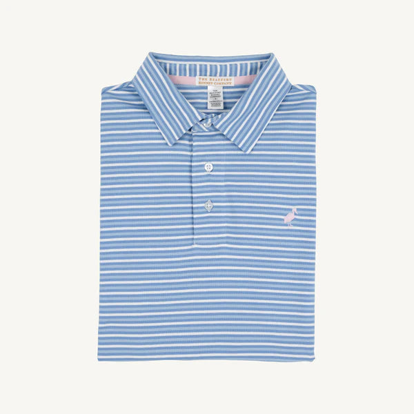 S/s Prim and Proper Polo and Onesie, Sumner County Stripe