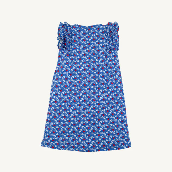 Ruehling Ruffle Dress, Potomac Petals