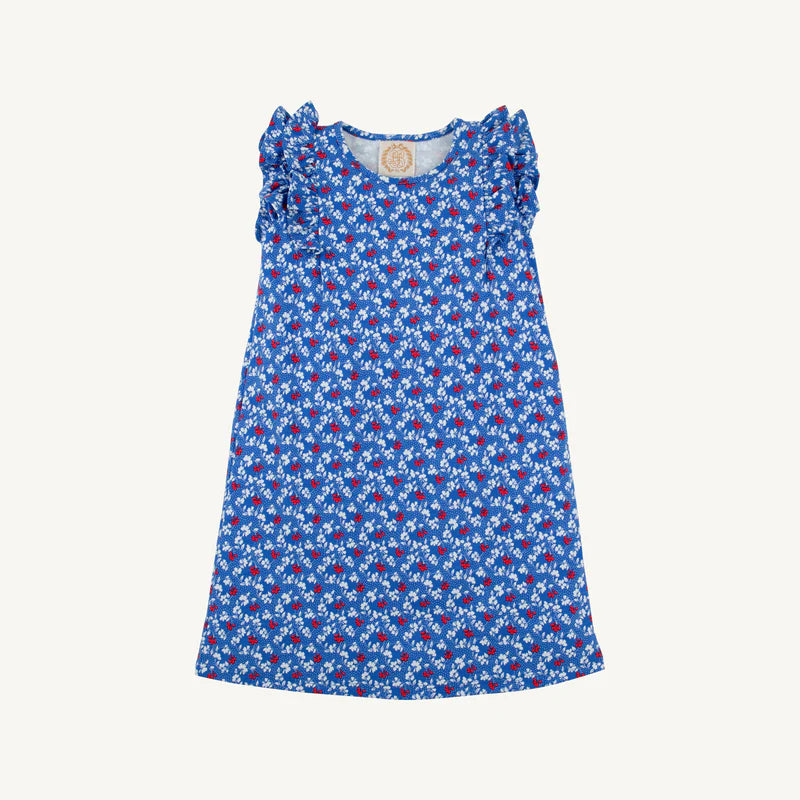 Ruehling Ruffle Dress, Potomac Petals