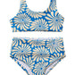 Wavy Flowers 2-Piece Swimsuit, Panama