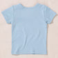 S/s Seesaw Rib T-Shirt, Light Blue
