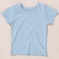 S/s Seesaw Rib T-Shirt, Light Blue