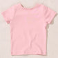 S/s Seesaw Rib T-Shirt, Pink
