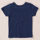 S/s Seesaw Rib T-Shirt, Navy