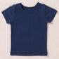 S/s Seesaw Rib T-Shirt, Navy