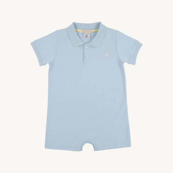 Sir Proper's Romper, Buckhead Blue