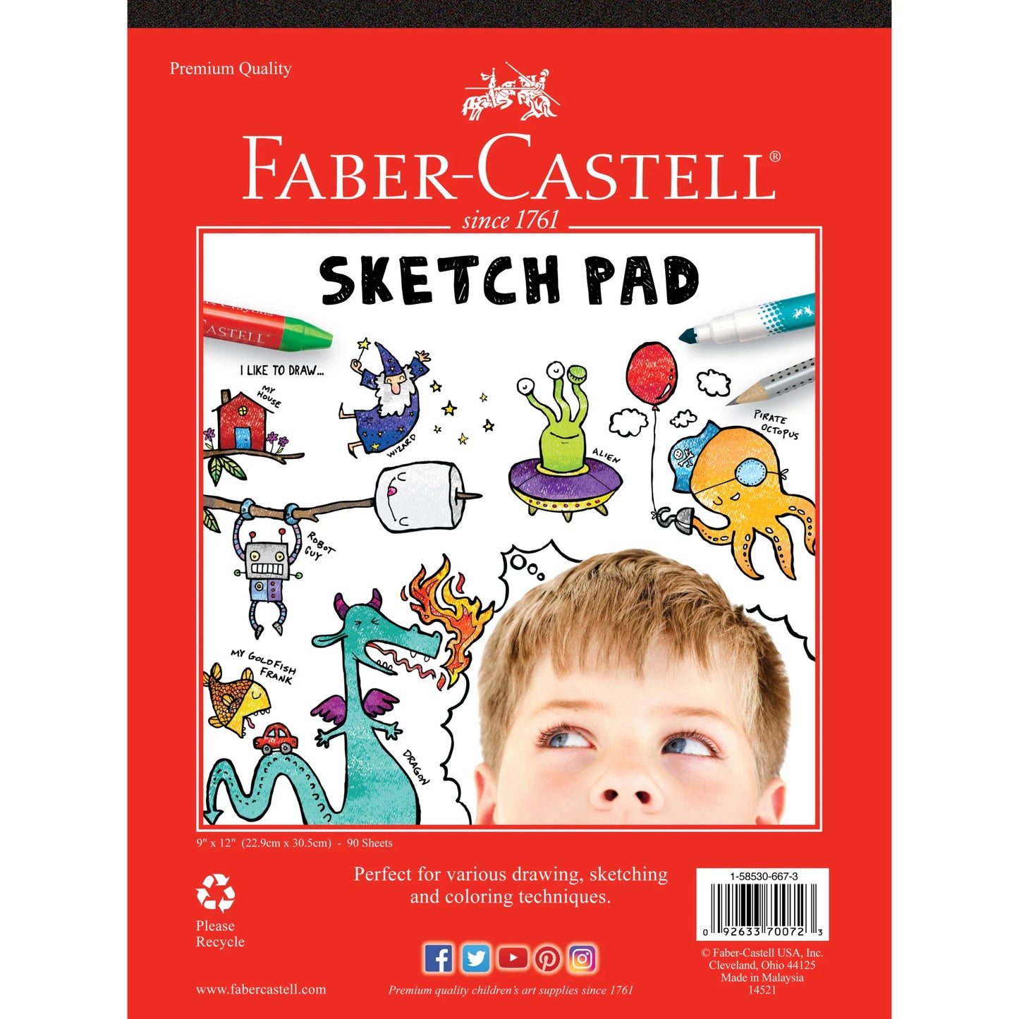 Sketch Pad 9"x12"