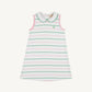 Sleeveless Maude's P/P Collar Dress, Tradd Street Stripe/Pier Party Pink