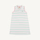 Sleeveless Maude's Polo Dress, Tradd Street Stripe/Pier Party Pink