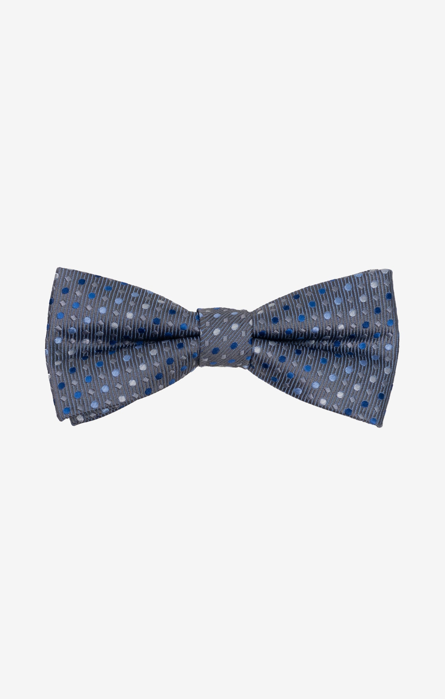 Bowtie, Steel Blue Dots