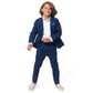 2-Pc Stretchy Mod Suit, Estate Blue