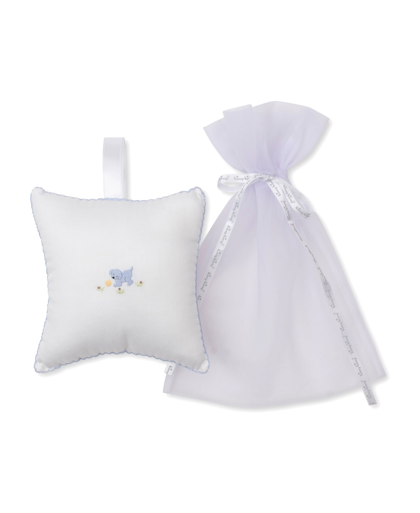 Musical Pillow, Prem. Playful Pups, Blue